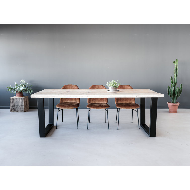 Wayfair solid deals wood dining table